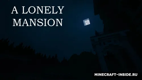 A Lonely Mansion — Minecraft xarita, rasm 1