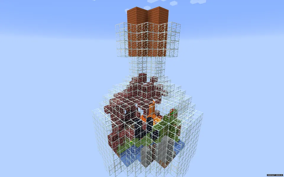 Glass Bottle SkyBlock Survival — Minecraft xarita, rasm 3