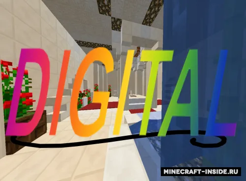 Digital — Minecraft xarita, rasm 1