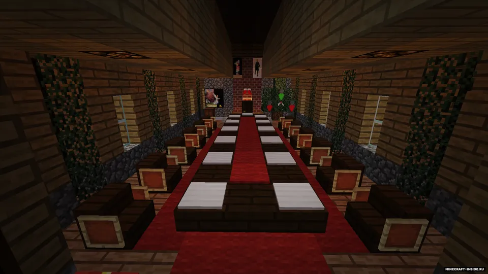Santa's Christmas Village — Minecraft xarita, rasm 4