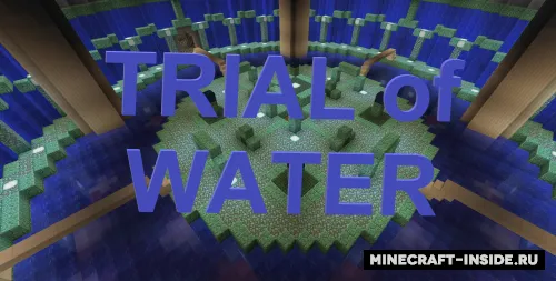 Trial of Water — Minecraft xarita, rasm 1