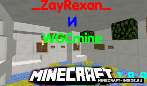 _ZayRexan_ va WGCmine dan xarita — Minecraft xarita, rasm 1
