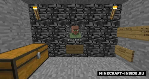 Tosh dunyosida omon qolish — Minecraft xarita, rasm 1