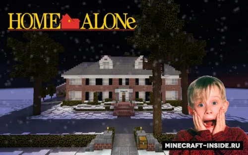 McCallister House — Minecraft xarita, rasm 1