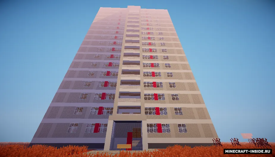 II-68 seriyali panel uy — Minecraft xarita, rasm 2