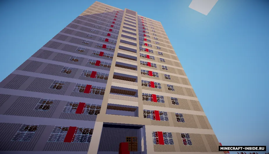 II-68 seriyali panel uy — Minecraft xarita, rasm 4