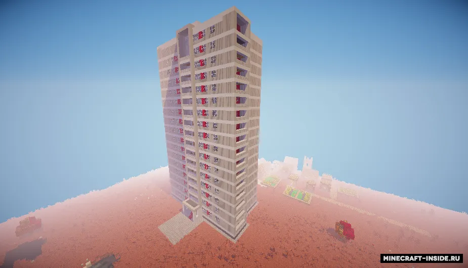 II-68 seriyali panel uy — Minecraft xarita, rasm 6