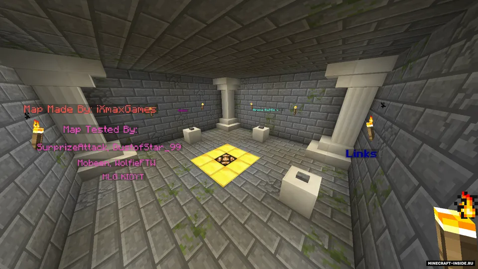 Arena Battle — Minecraft xarita, rasm 4