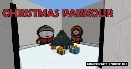 Christmas Parkour — Minecraft xarita, rasm 1