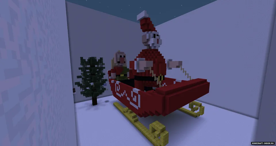 Christmas Parkour — Minecraft xarita, rasm 2