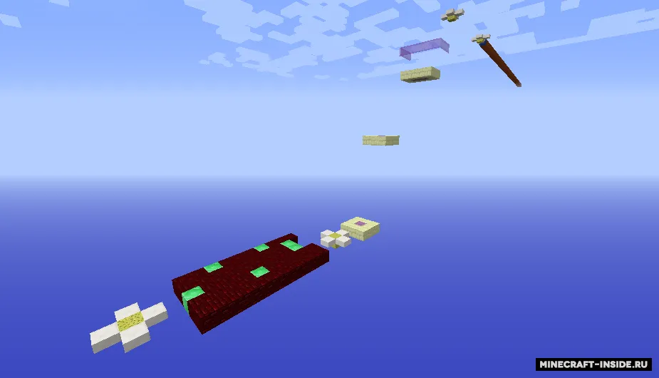 Yon ta'sirli parkur — Minecraft xarita, rasm 3