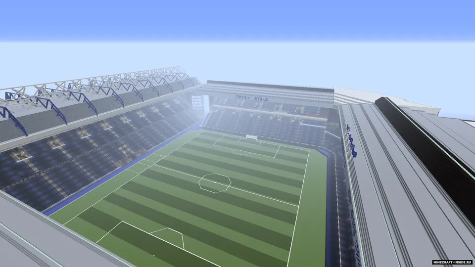 Ibrox Stadium in Minecraft — Minecraft xarita, rasm 4
