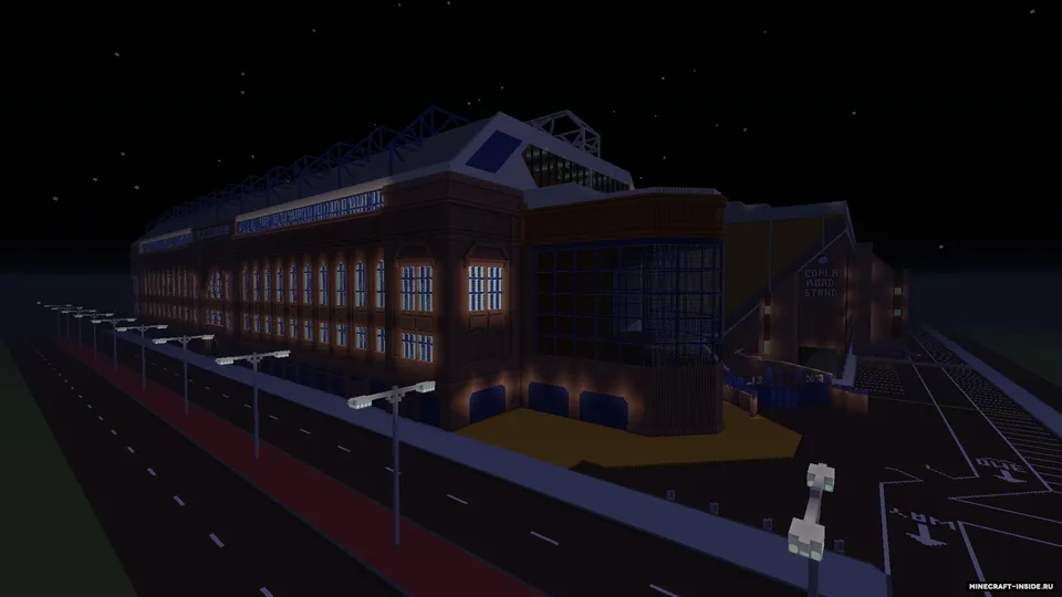 Ibrox Stadium in Minecraft — Minecraft xarita, rasm 5