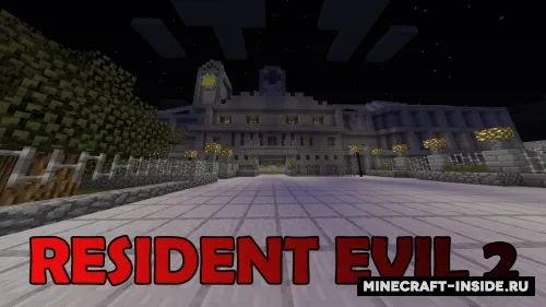 Resident Evil 2 — Minecraft xarita, rasm 1