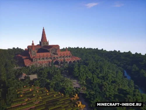 St. Kristian's Monastery — Minecraft xarita, rasm 1