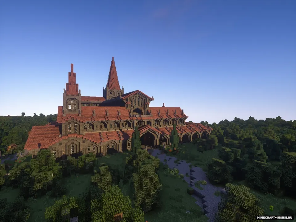 St. Kristian's Monastery — Minecraft xarita, rasm 2