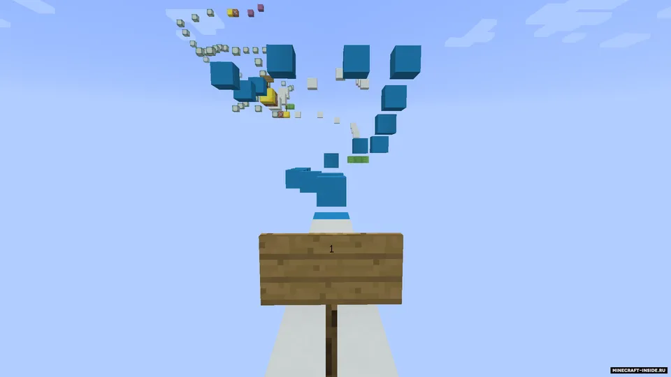 New Year parkour — Minecraft xarita, rasm 4