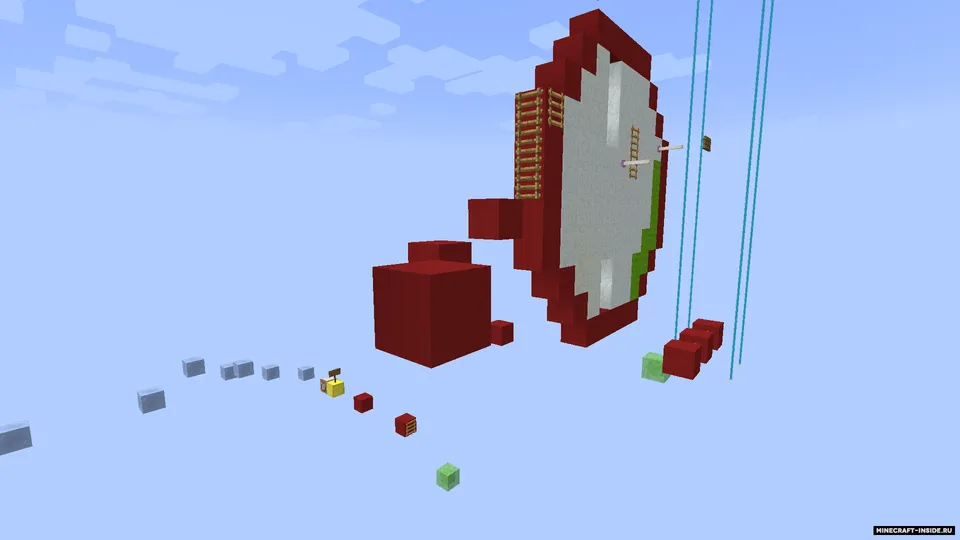 New Year parkour — Minecraft xarita, rasm 5