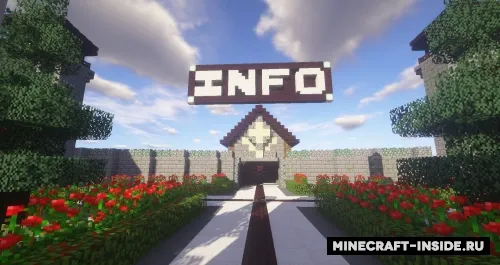 Spawn for your map -- by ZverTNT — Minecraft xarita, rasm 1