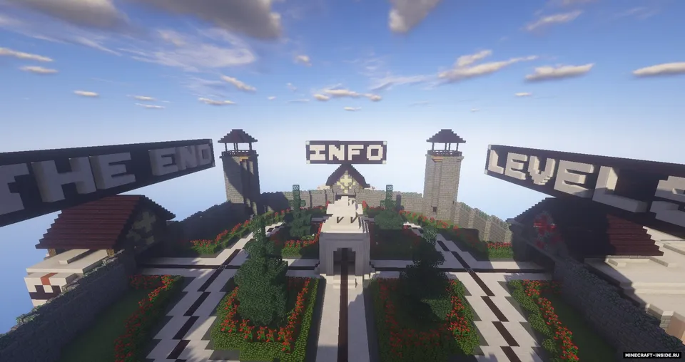 Spawn for your map -- by ZverTNT — Minecraft xarita, rasm 2