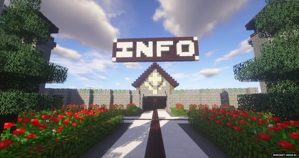 Spawn for your map -- by ZverTNT — Minecraft xarita, rasm 3