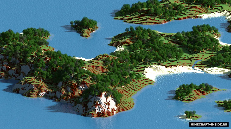 Isla Cornicupinia — Minecraft xarita, rasm 2