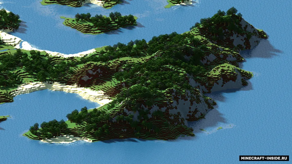 Isla Cornicupinia — Minecraft xarita, rasm 3