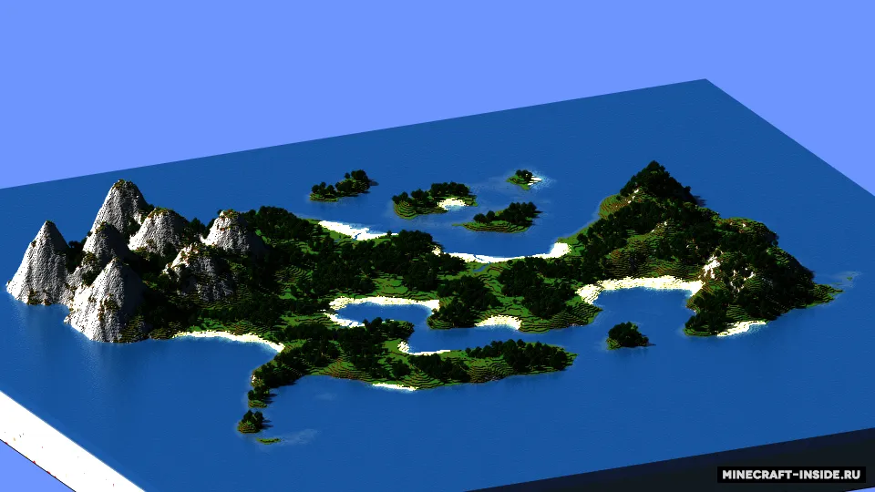 Isla Cornicupinia — Minecraft xarita, rasm 4