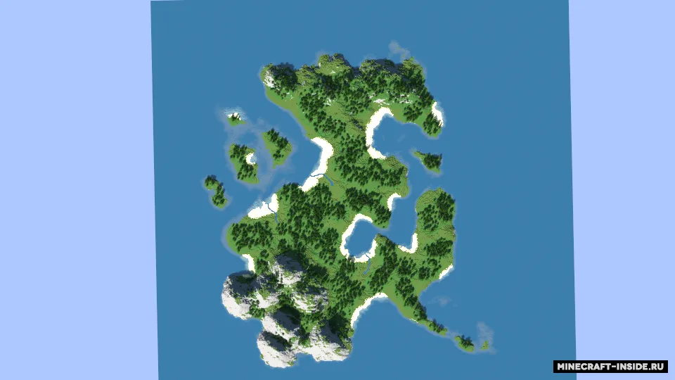 Isla Cornicupinia — Minecraft xarita, rasm 5