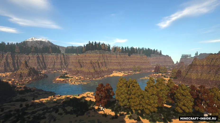 Golden Canyon — Minecraft xarita, rasm 2