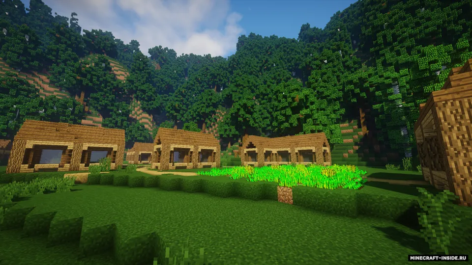 Tiny Lake Town — Minecraft xarita, rasm 5