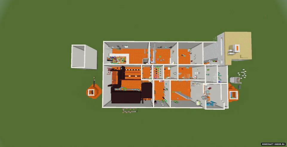 Sprint Lava Parkour 7 — Minecraft xarita, rasm 2