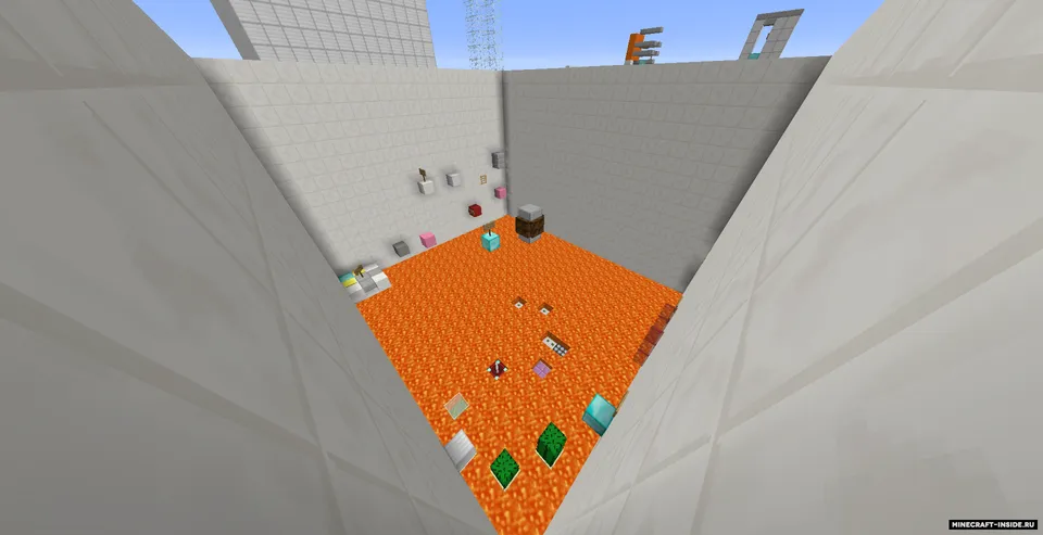 Sprint Lava Parkour 7 — Minecraft xarita, rasm 4