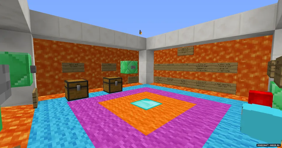 Sprint Lava Parkour 7 — Minecraft xarita, rasm 5