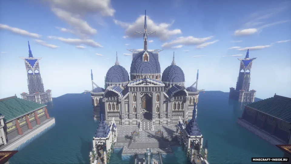 Town of Heine (Lineage II) — Minecraft xarita, rasm 4