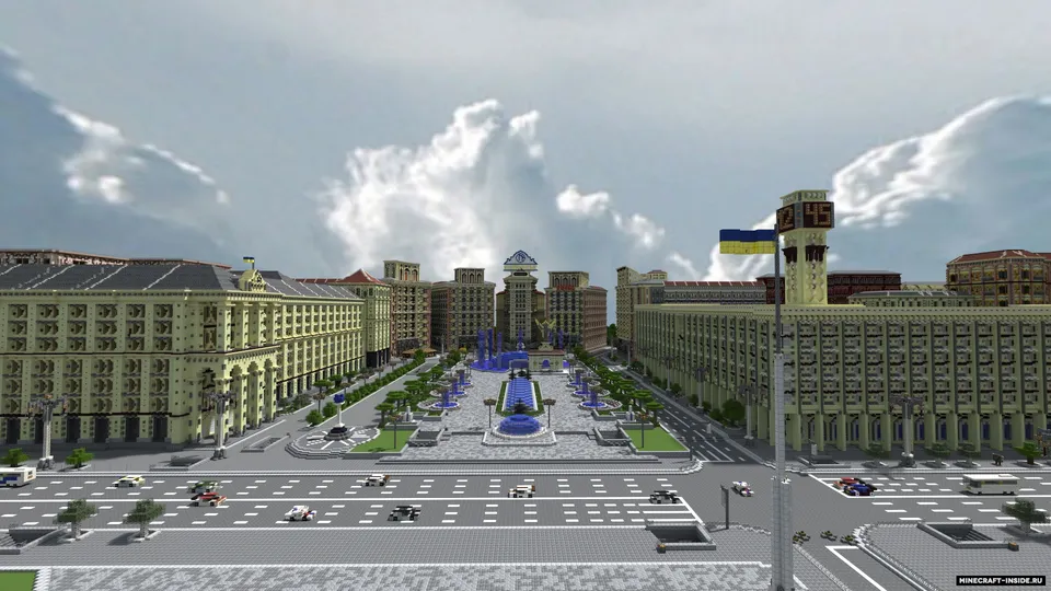 Ukraina, Kiyev — Minecraft xarita, rasm 2