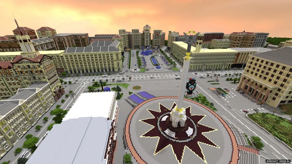 Ukraina, Kiyev — Minecraft xarita, rasm 3