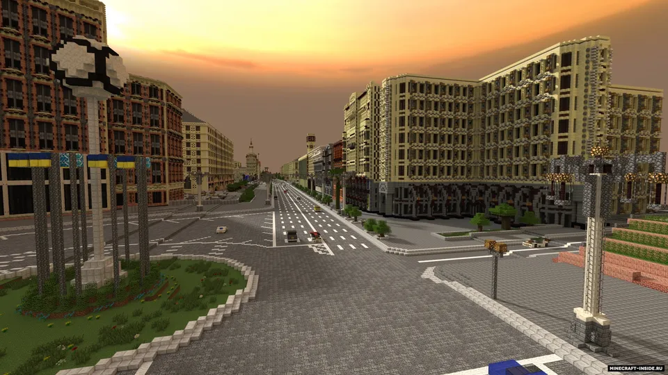 Ukraina, Kiyev — Minecraft xarita, rasm 4