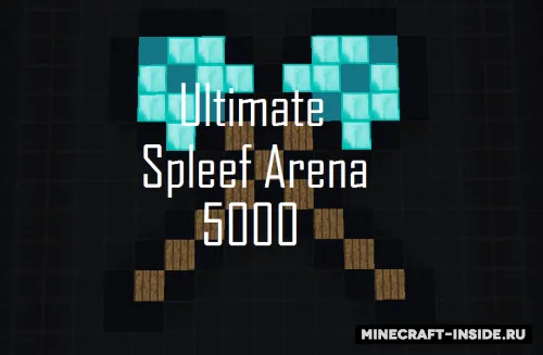 Ultimate Spleef Arena 5000 — Minecraft xarita, rasm 1