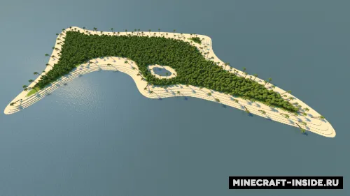 Dense Tropics — Minecraft xarita, rasm 1