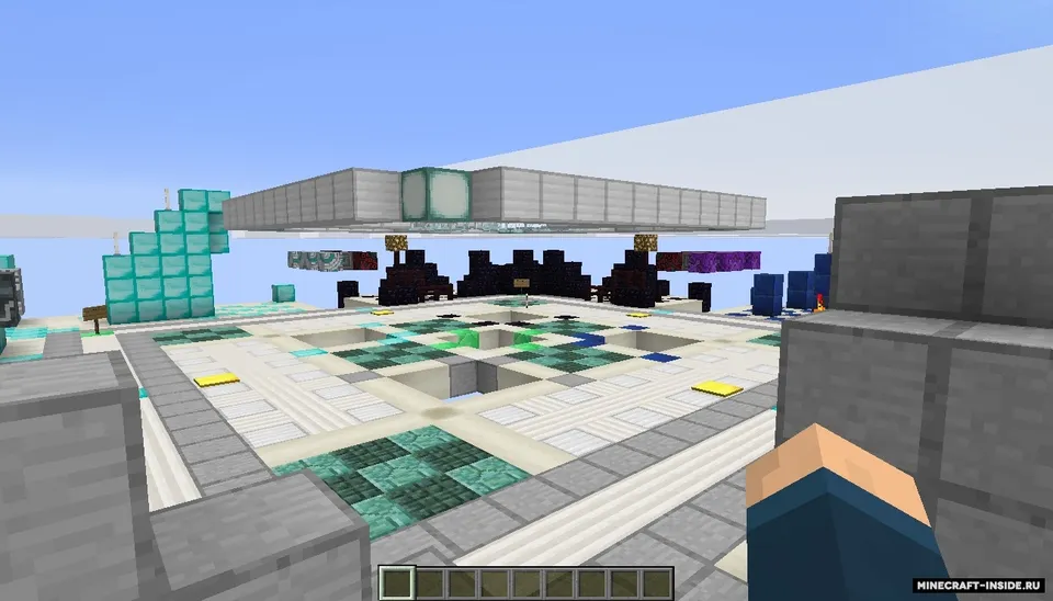 Air arena (PVP map) — Minecraft xarita, rasm 4