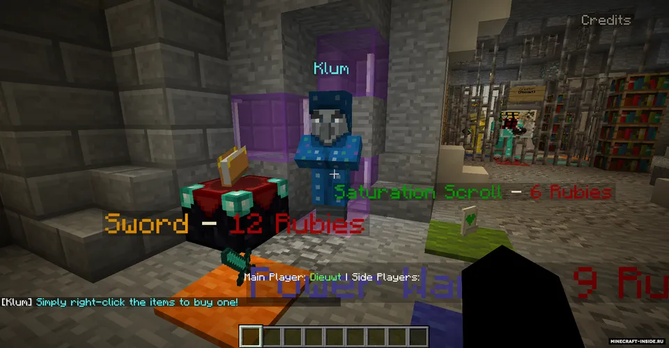 Ruby Caverns — Minecraft xarita, rasm 4