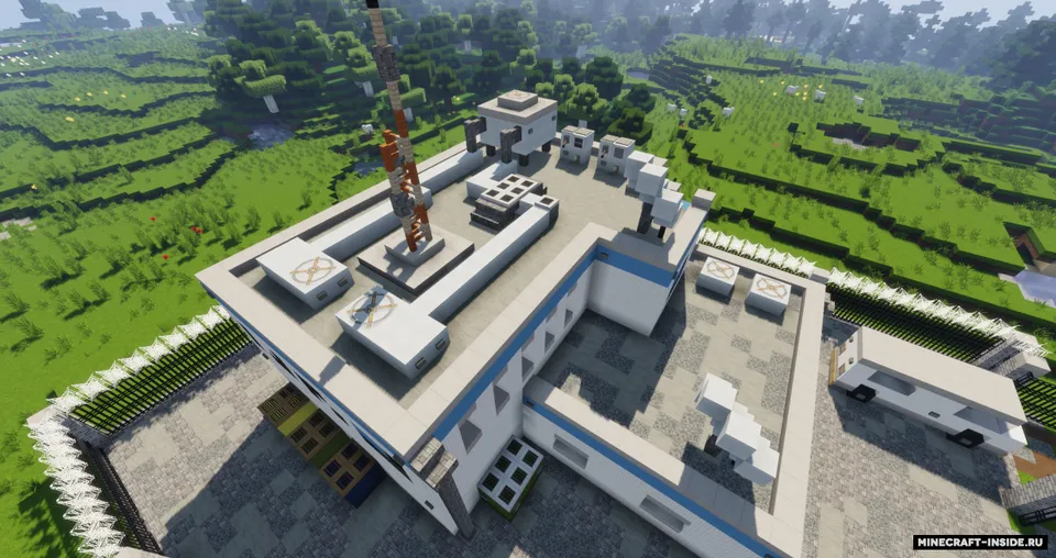 Tv Station — Minecraft xarita, rasm 3