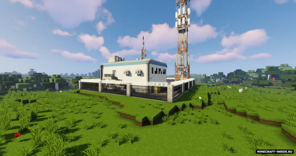 Tv Station — Minecraft xarita, rasm 4