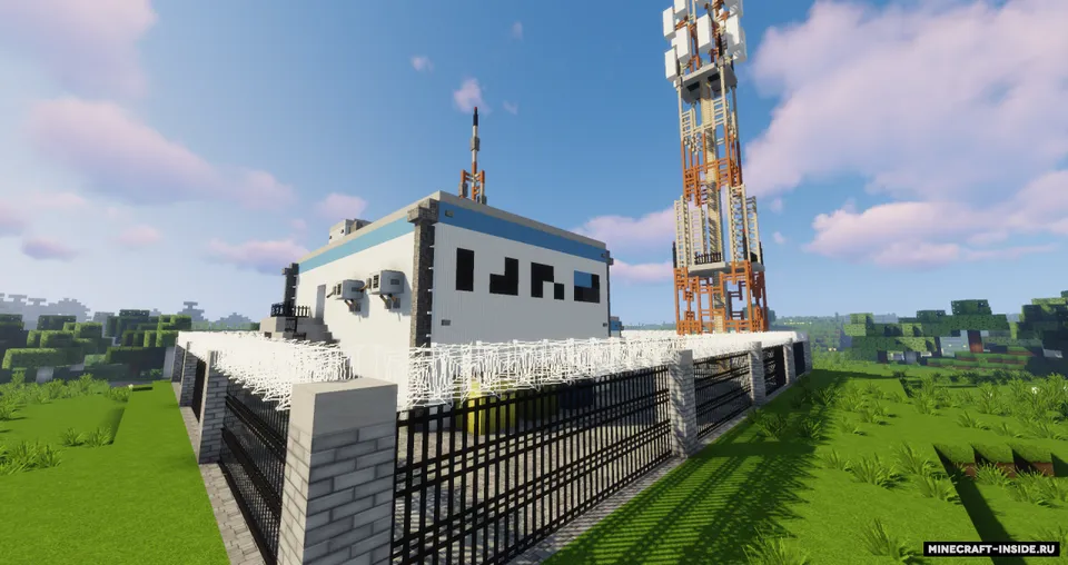 Tv Station — Minecraft xarita, rasm 5