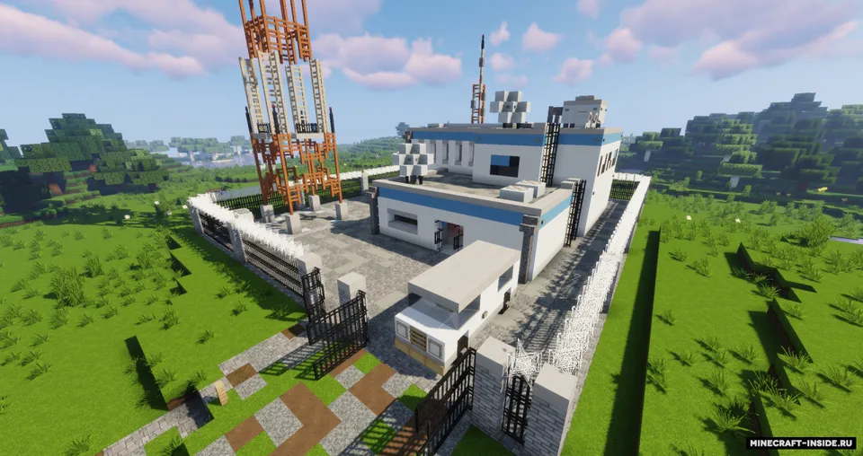 Tv Station — Minecraft xarita, rasm 7