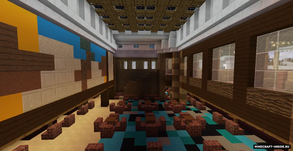 SS Île de France — Minecraft xarita, rasm 3