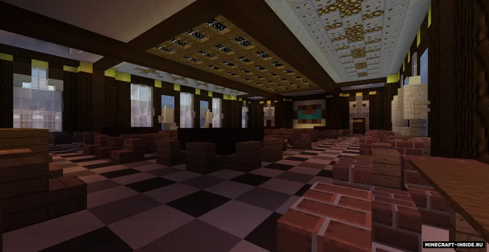 SS Île de France — Minecraft xarita, rasm 7