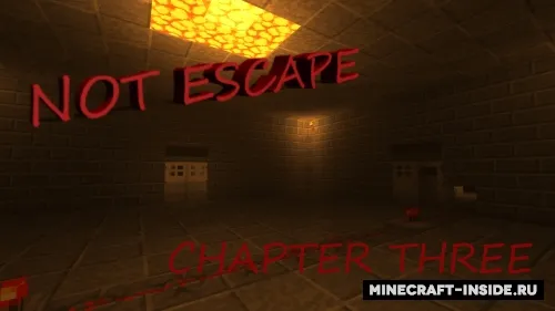 Not Escape Chapter 3 — Minecraft xarita, rasm 1