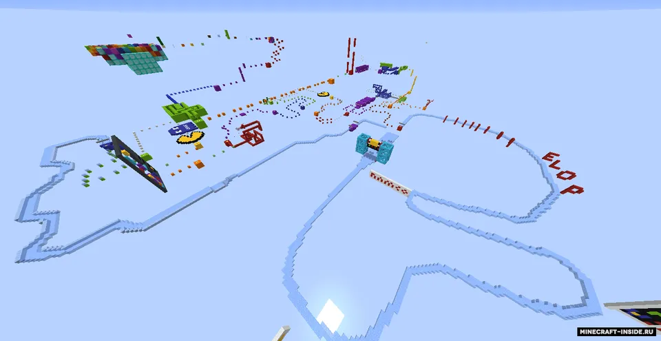 A Long Day Jumping 2 — Minecraft xarita, rasm 3